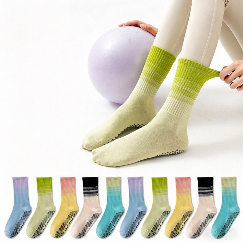 Fitness Yoga Pilates - Dreamlikelin 1 Pair Women's Mid-Calf Yoga