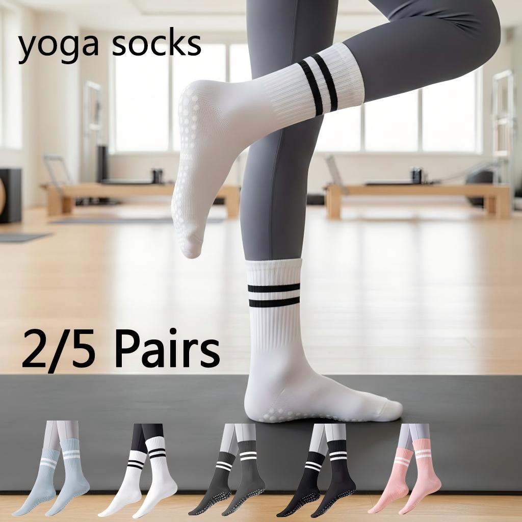 Fitness Yoga Pilates - Women Non Slip Yoga Socks, Grippy