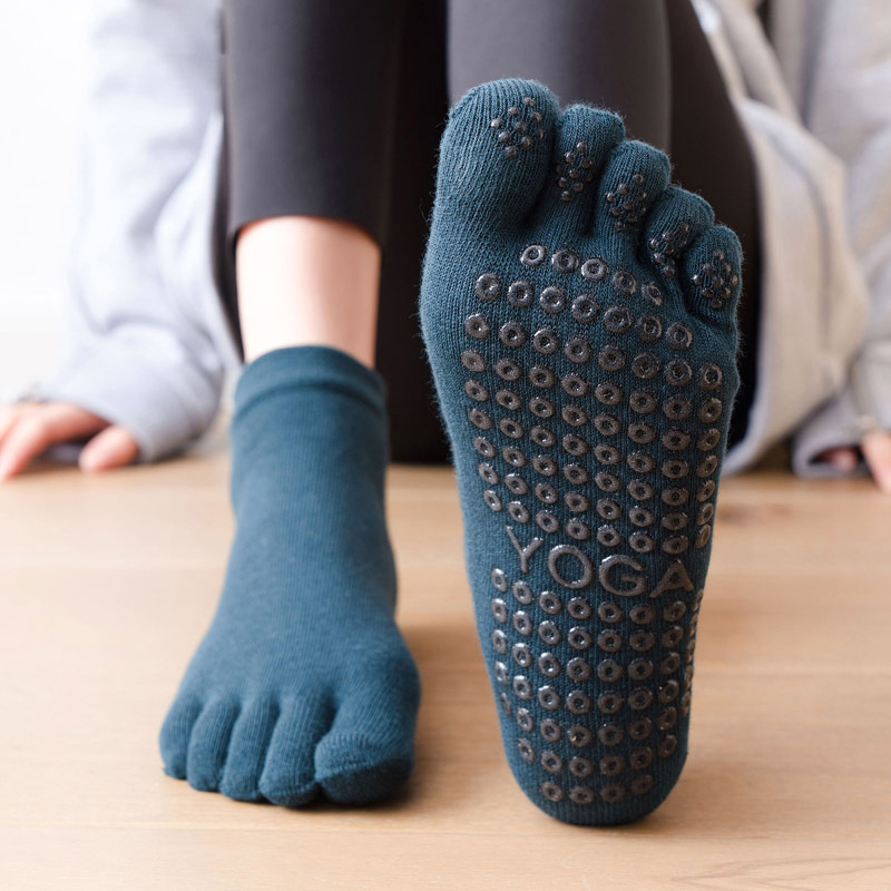 Fitness Yoga Pilates - Anti-Slip Women Pilates Socks Five Toe