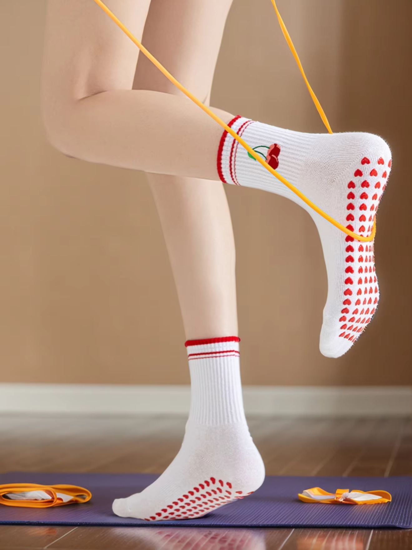 Fitness Yoga Pilates - 1 Pairs Cross-Border Professional Yoga Socks,