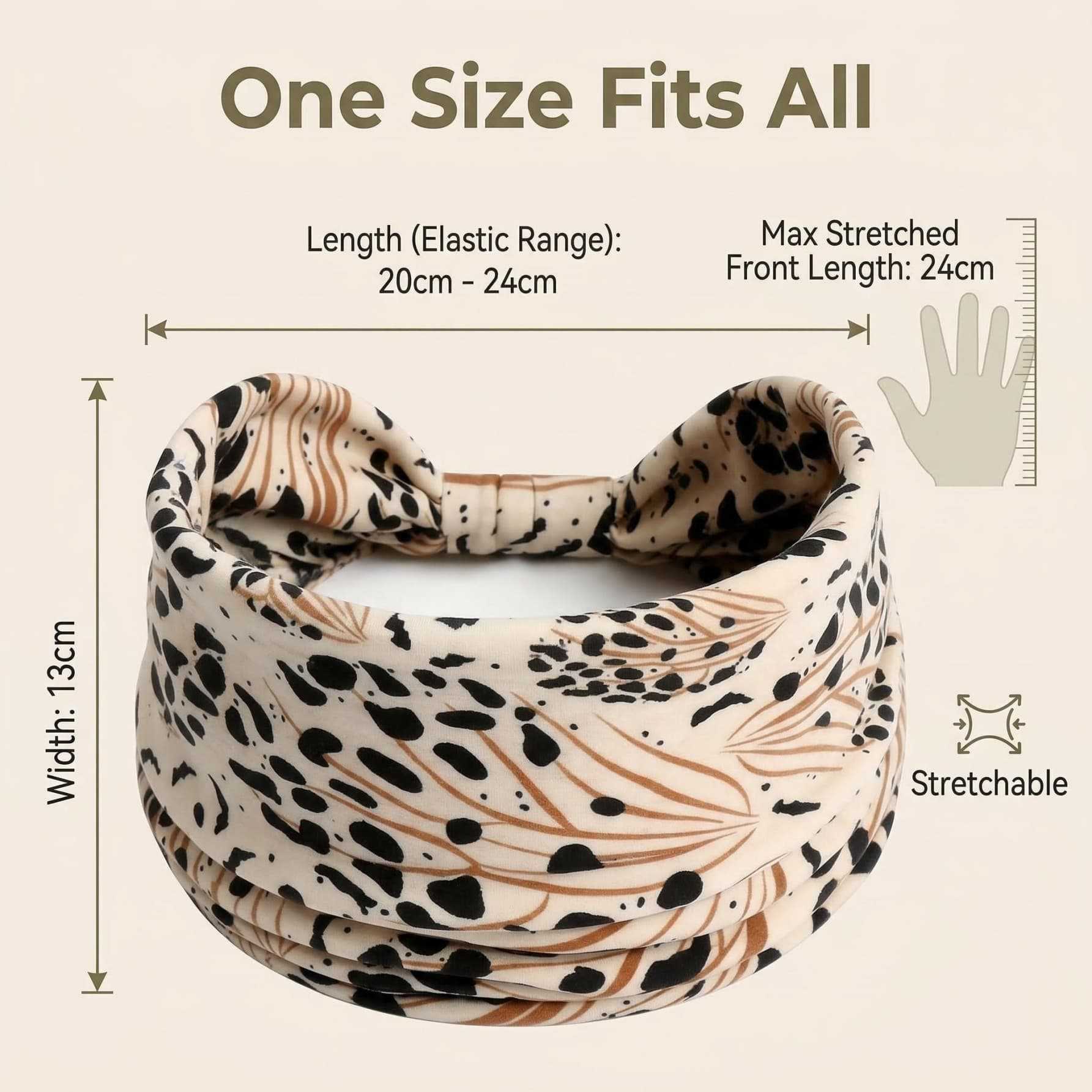 Leopard Print Sports Headband  - đánh giá và giá Yoga Daily Fitness