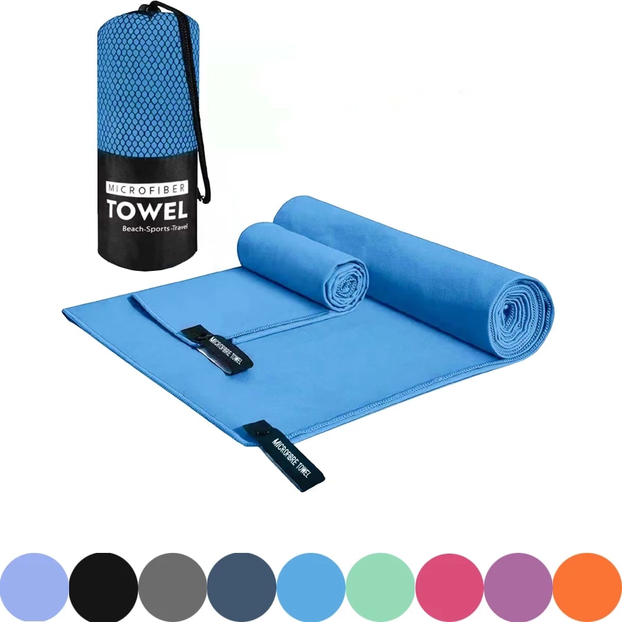 Quick-Dry Sports Towel 40X80/7 - đánh giá và giá Yoga Fitness Machine