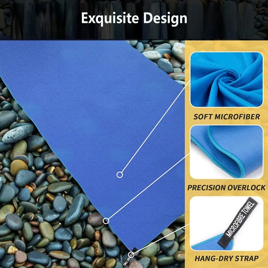 Quick-Dry Sports Towel 40X80/7 - đánh giá và giá Yoga Fitness Machine