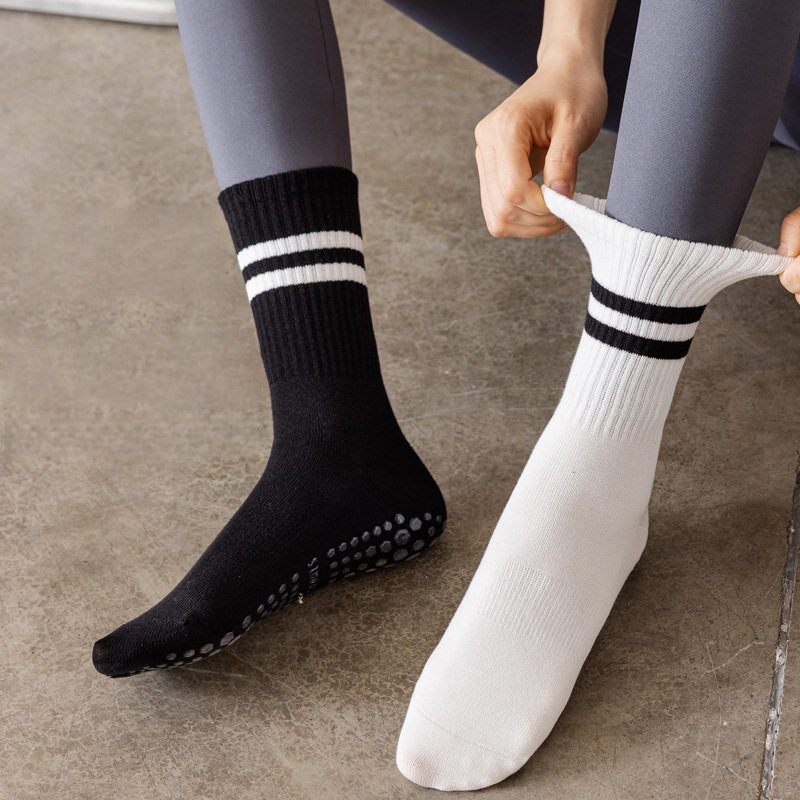 Women Non Slip Yoga Socks, Gri - đánh giá và giá Fitness Yoga Pilates