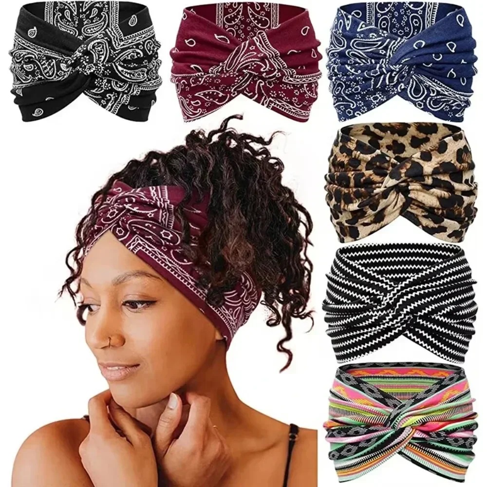 Women Elastic Wide Hair Hoop,  - đánh giá và giá Yoga Daily Fitness