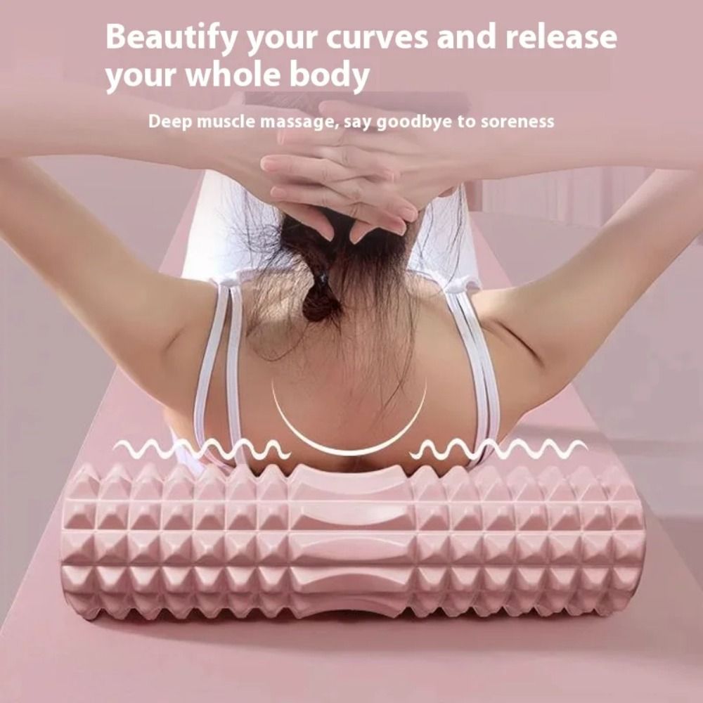 EVA Foam Fitness Back Roll Tri - đánh giá và giá Foam Roller