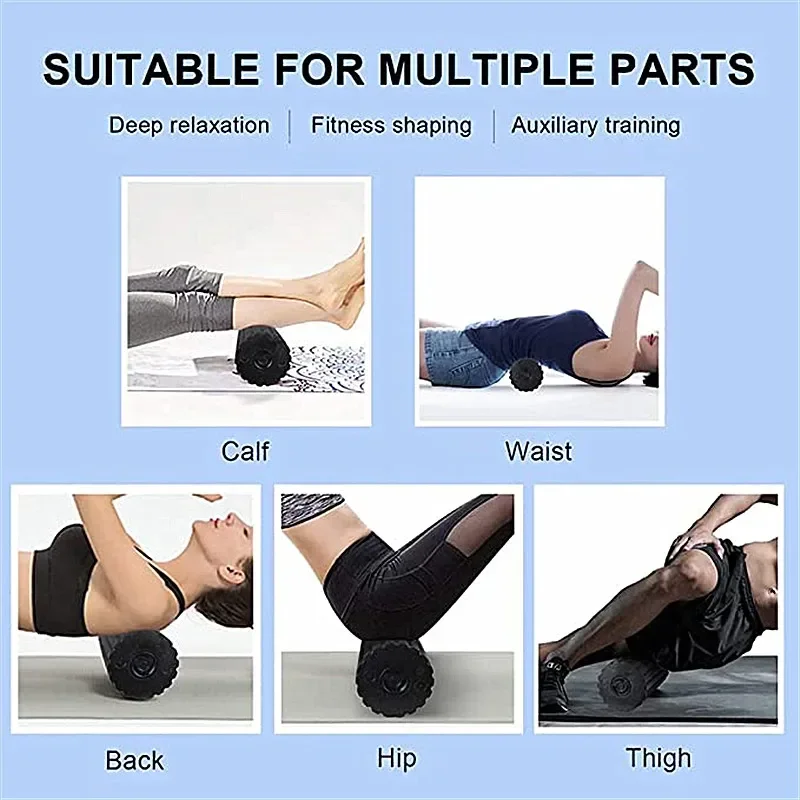 4 Tốc Độ Rung Điện Tập Yoga Ma - đánh giá và giá Foam Roller