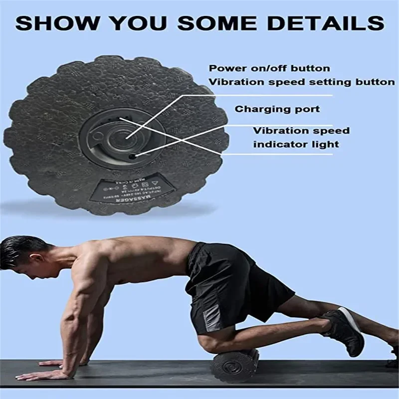 4 Tốc Độ Rung Điện Tập Yoga Ma - đánh giá và giá Foam Roller