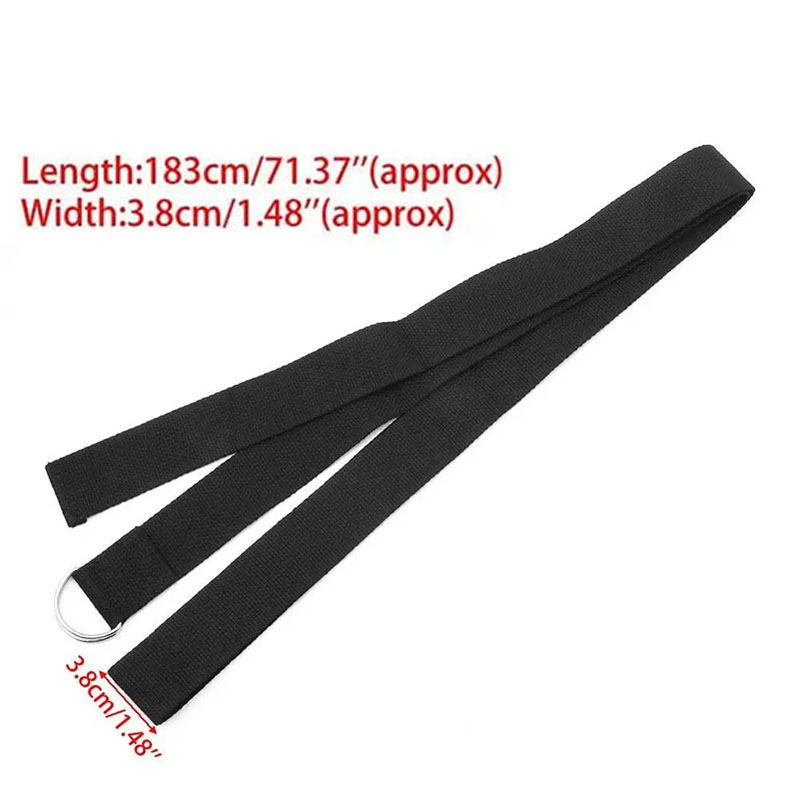 183*3.8cm Yoga Strap Cotton Ex - đánh giá và giá Yoga Fitness Ring